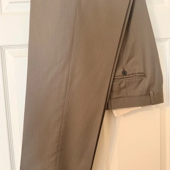 Pietro Brunelli Light Brown Men's Suit - 42L